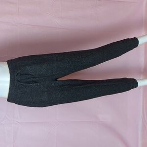 awhile Stitch Fix Dark Gray Black Kaela Waffle Knit Lounge Pants size Small